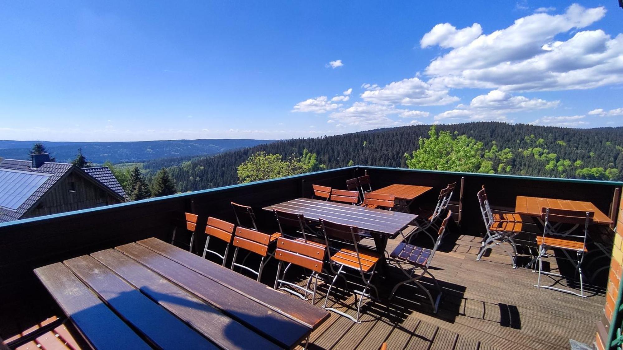 Berggasthaus & Pension Schoene Aussicht Klingenthal Luaran gambar