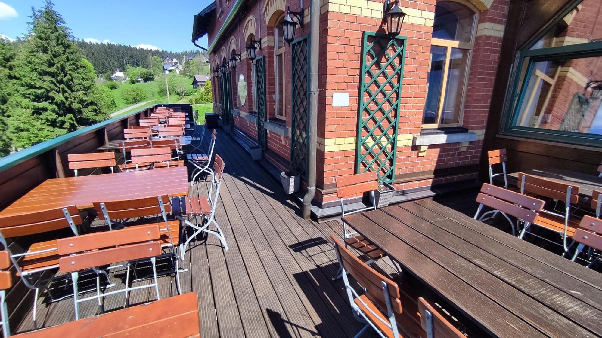 Berggasthaus & Pension Schoene Aussicht Klingenthal Luaran gambar