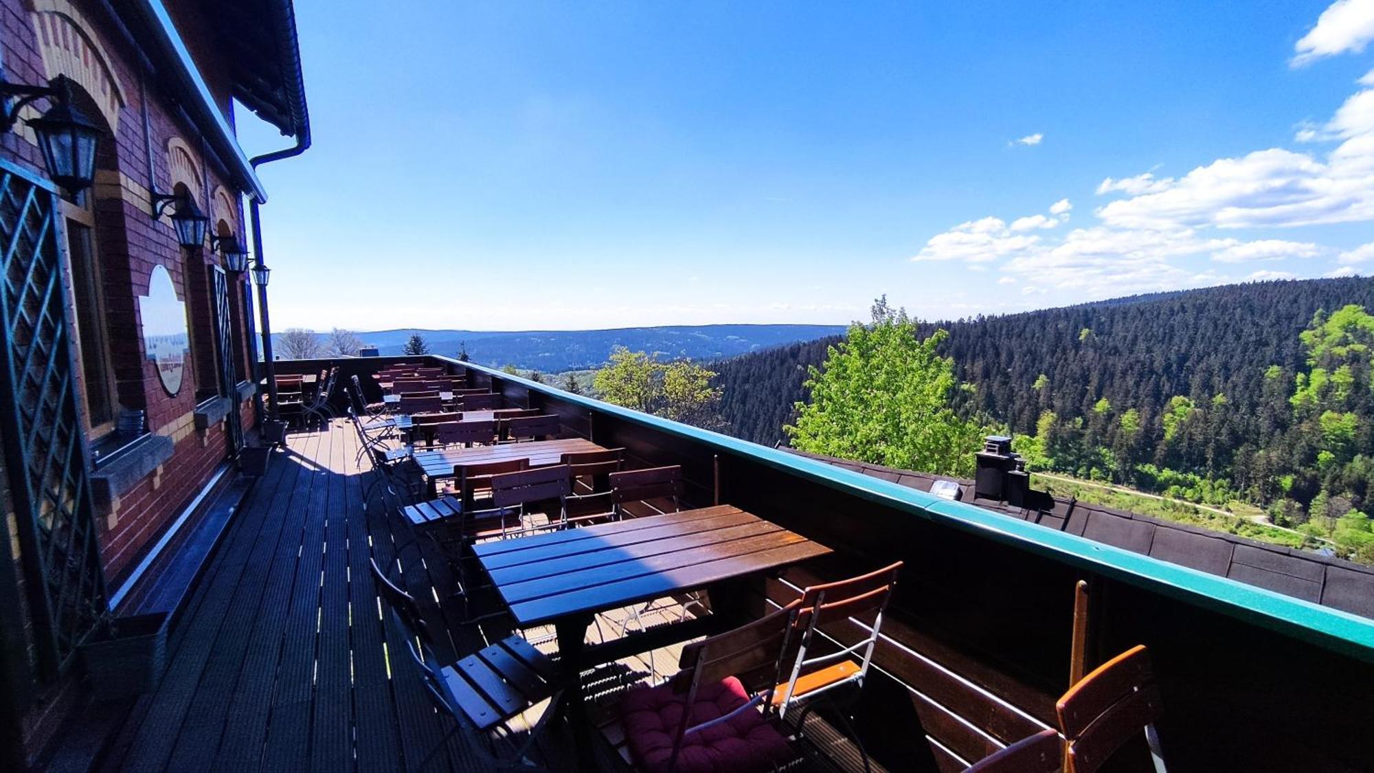 Berggasthaus & Pension Schoene Aussicht Klingenthal Luaran gambar